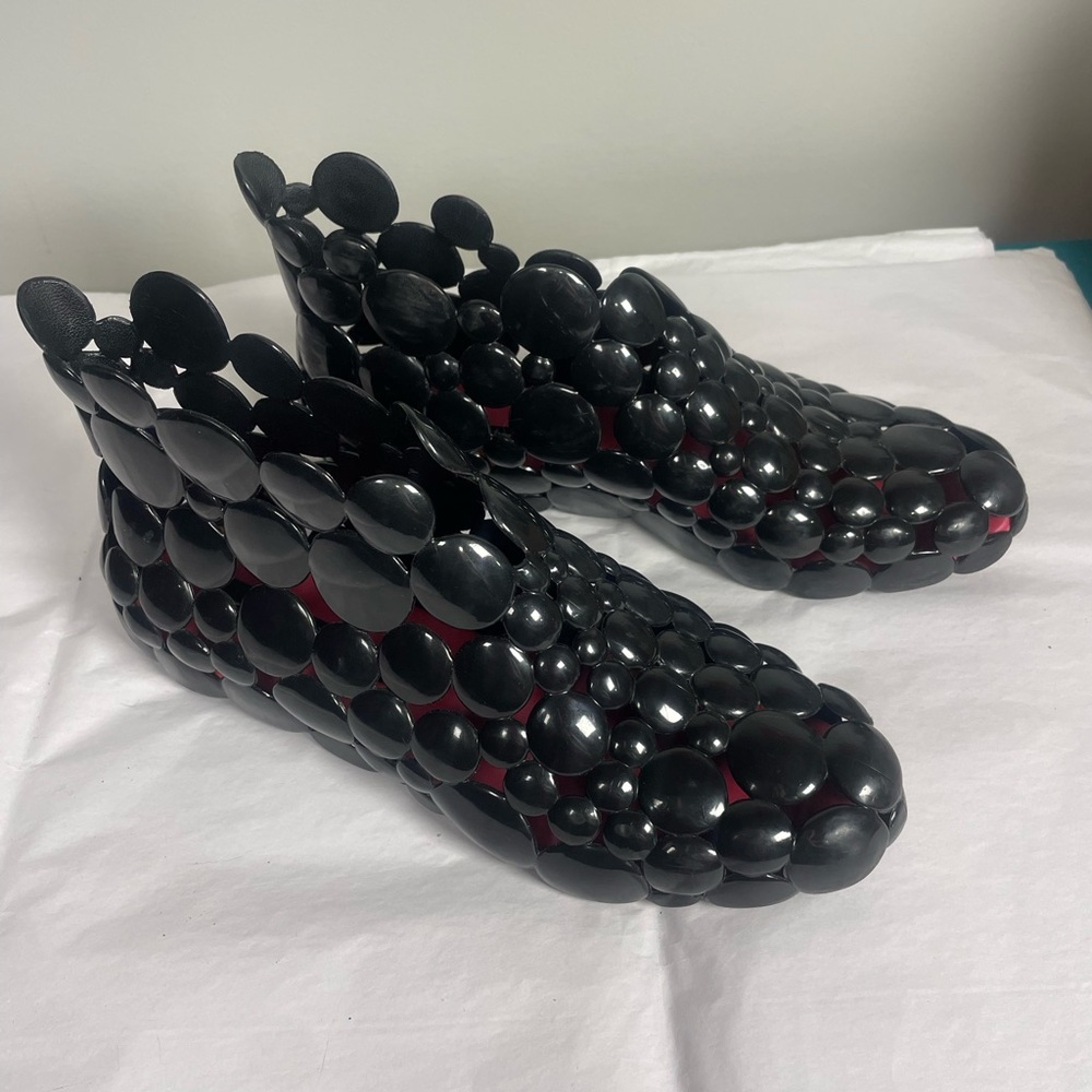 RARE Melissa + Gaetano Collab Pesce boots